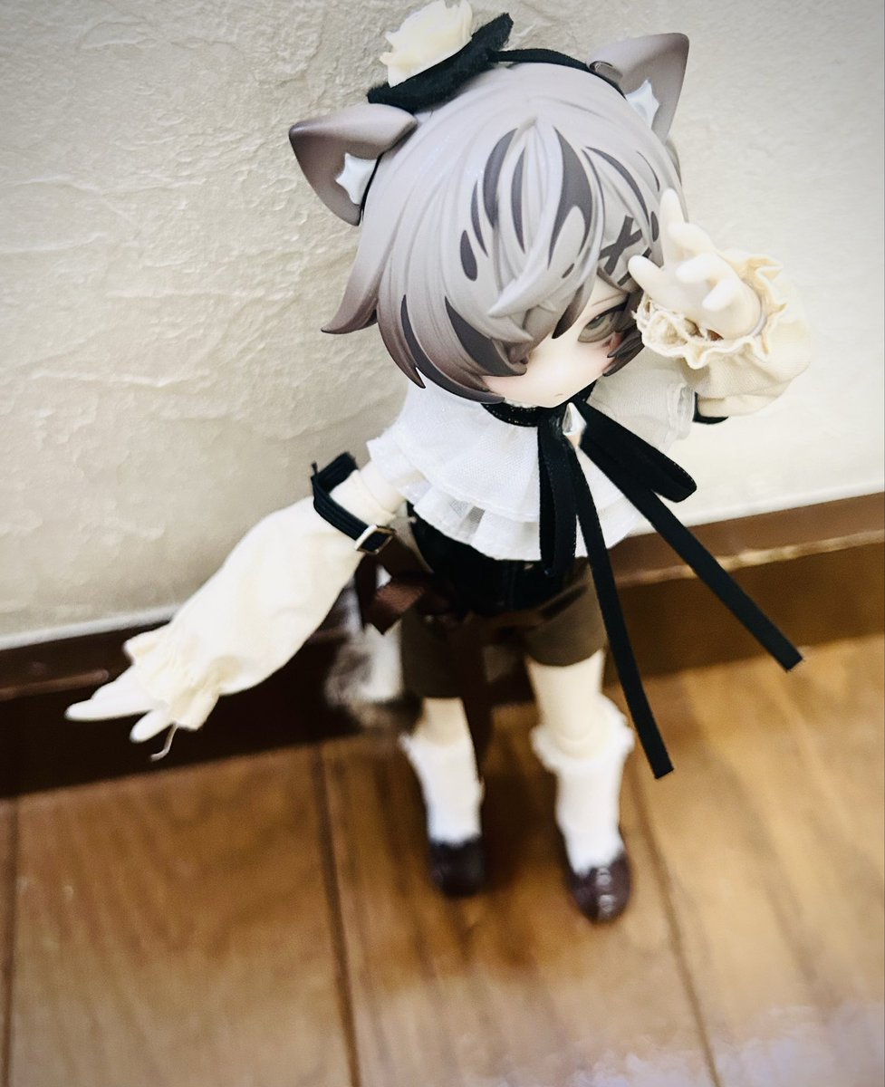 DoDopgpo's tweet photo. ニャニャニャのバリスタちゃんのお洋服届いた！ https://t.co/VBCK35Jmek