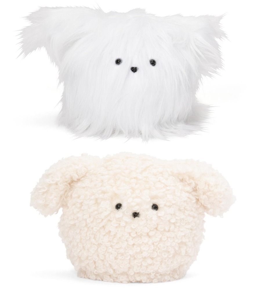 fashionpressnet's tweet photo. フランフラン”ふわふわの犬”ぬいぐるみランプ、頭をポンポンすると7色に変化 - https://t.co/arFUlZW7qj https://t.co/TkmewPWoEb