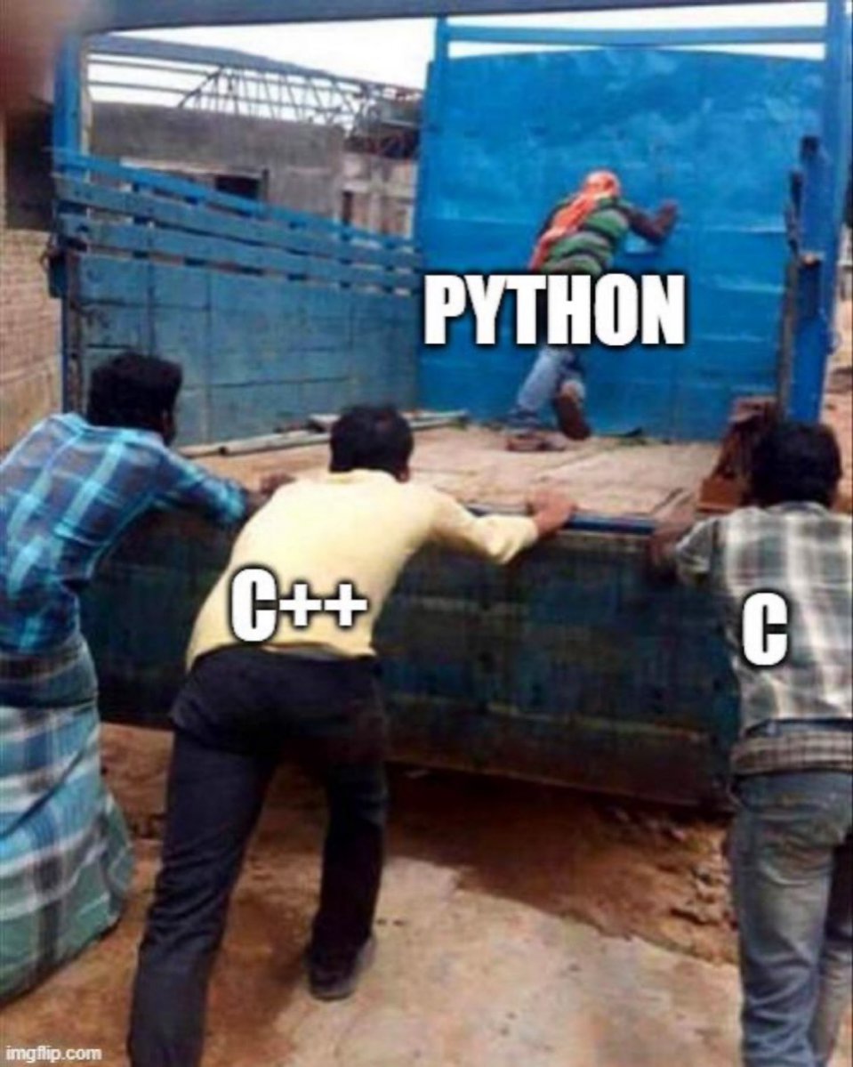 ThePyZone's tweet photo. Python is literally C https://t.co/KZq9MgHpSE