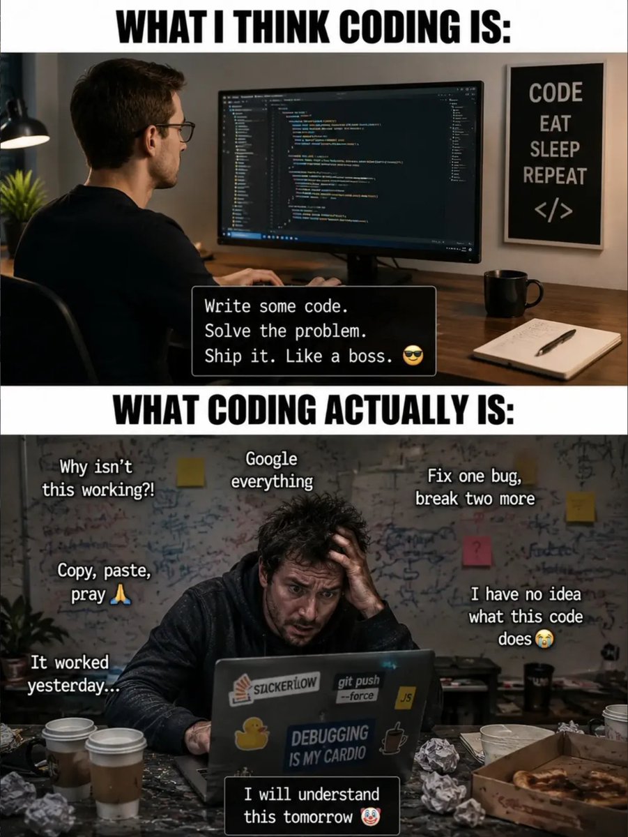 ThePyZone's tweet photo. Coding Actually is .... https://t.co/PY0VQrWOFR