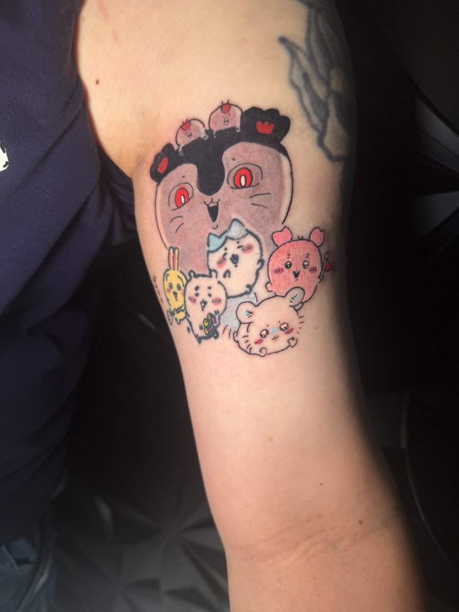 urotat2's tweet photo. ちいかわ
#Tattoo    #高知タトゥーワンポイント
#洋彫り     #ファーストタトゥー  #高知ワンポイント  #高知タトゥーショップ   #タトゥー   #和彫り   #洋彫り
#高知tattoo  #生首タトゥー
#高知タトゥー    #映画ちいかわ
#ちいかわタトゥー
 #高知タトゥースタジオ
#高知刺青 https://t.co/FTkTCklQcw