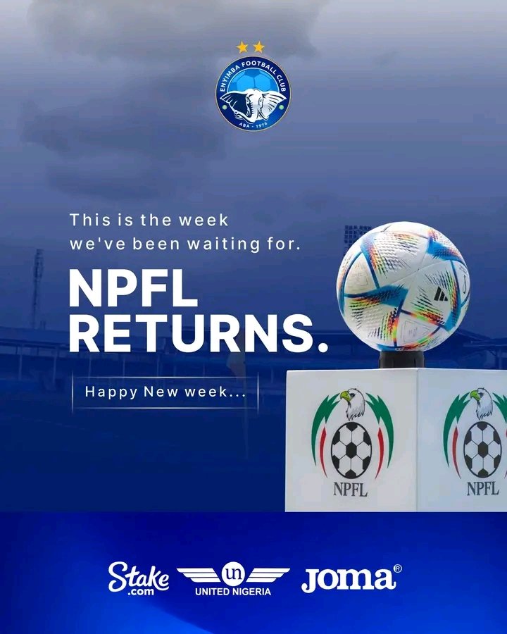 PreciousDeenne's tweet photo. This week, NPFL returns and we'll be on the road for our first game. 

Happy New Week.

#NPFLReturns https://t.co/TAaEVn44gL