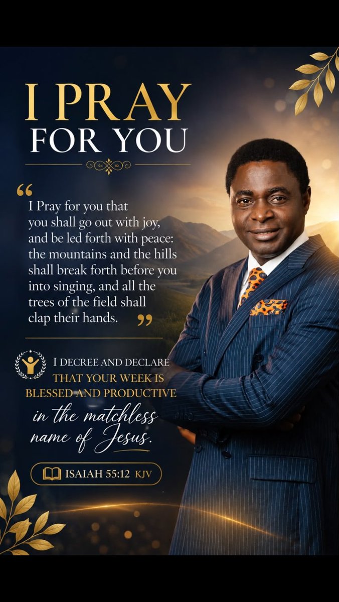 PastorOhis's tweet photo. I PRAY FOR YOU https://t.co/P7HP4CCFPI