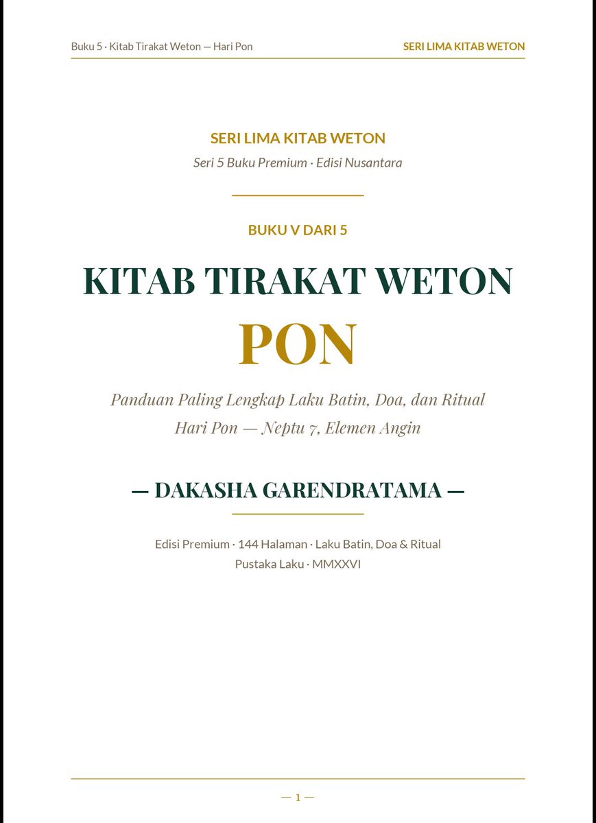 8niladira's tweet photo. @Cupang1997 Kumpulan ebook weton untuk kepribadian anda , buku premium harga premium 

link pembelian 
https://t.co/t14v1BCwob

Pedoman Laku &amp; Etika Lima kitab dalam seri ini berpegang teguh pada pedoman berikut. Bacalah sebelum berlatih, dan jadikan sebagai kompas setiap kali Anda ragu. https://t.co/8ee0WhCFCL
