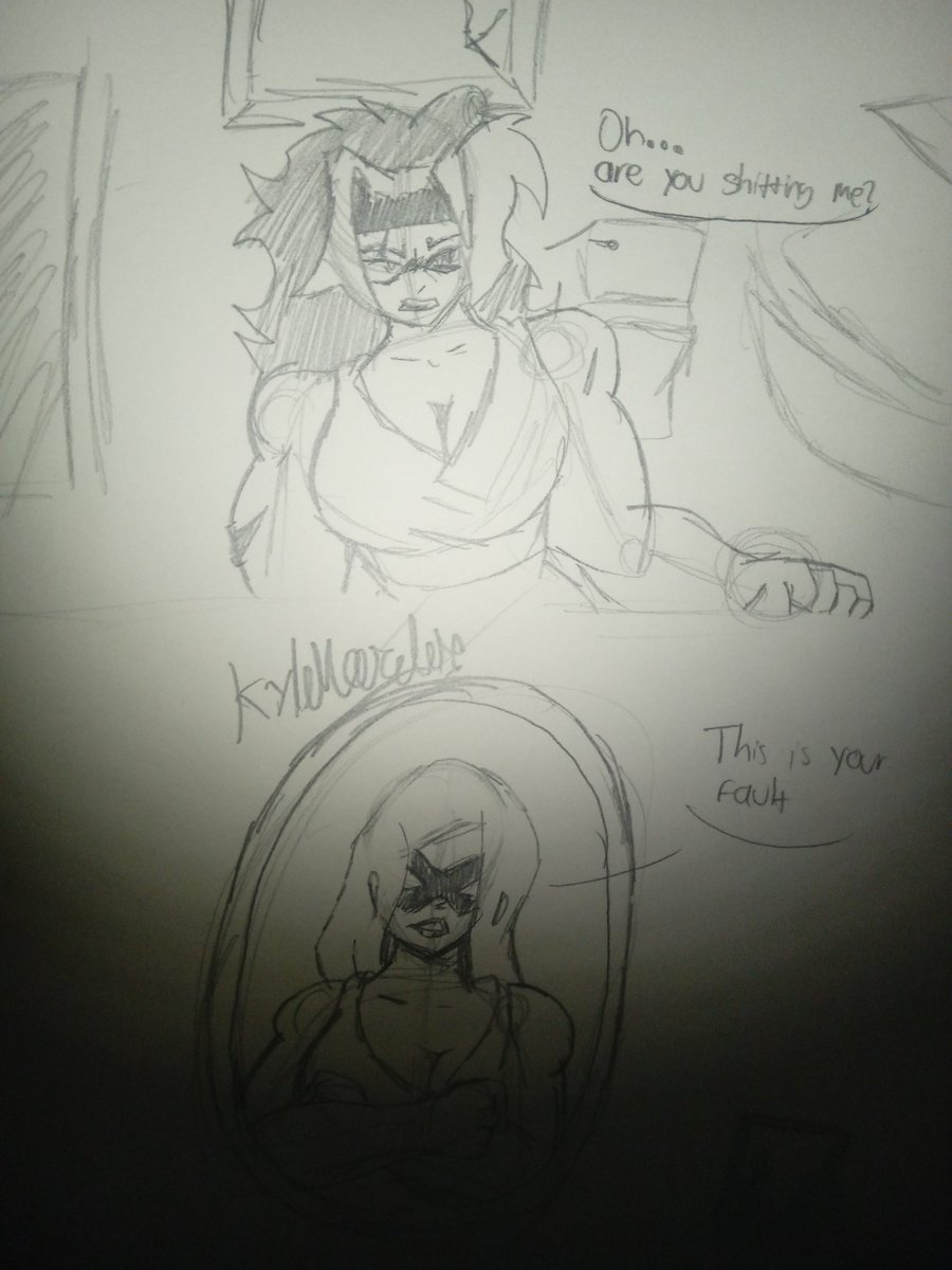 Kyl3_M0rdex's tweet photo. Some random stuff #msmarvel #xmen #rogue #ultron #fanart https://t.co/YF8oR2yyaK