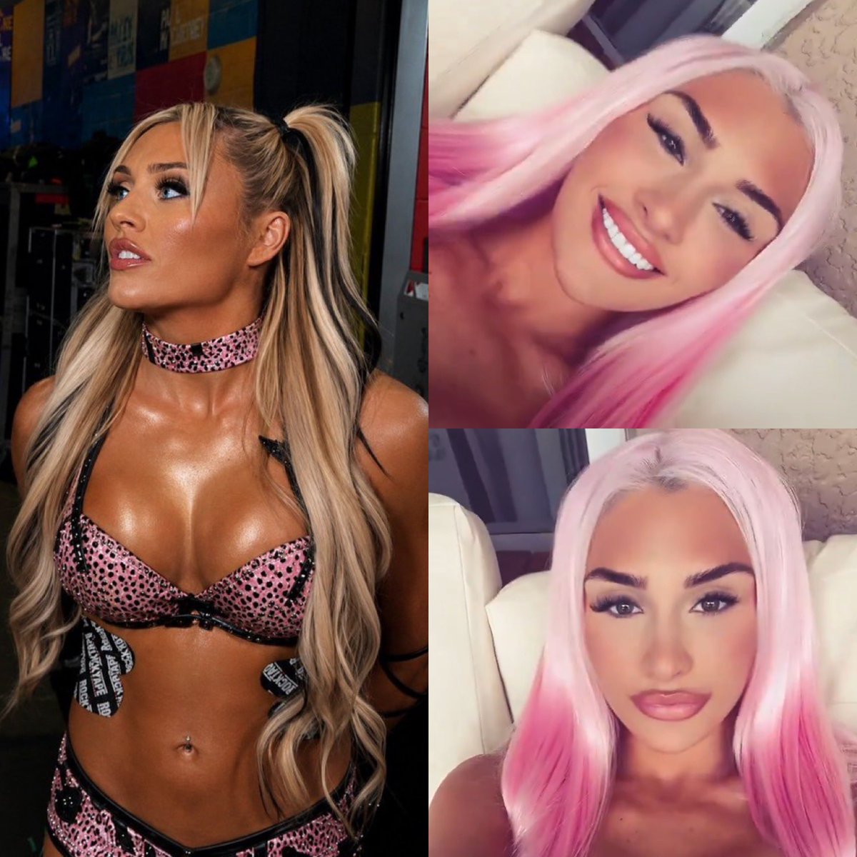 nodqdotcom's tweet photo. What do you think about Tiffany Stratton’s new look? #WWE https://t.co/fhK2vbdYdp