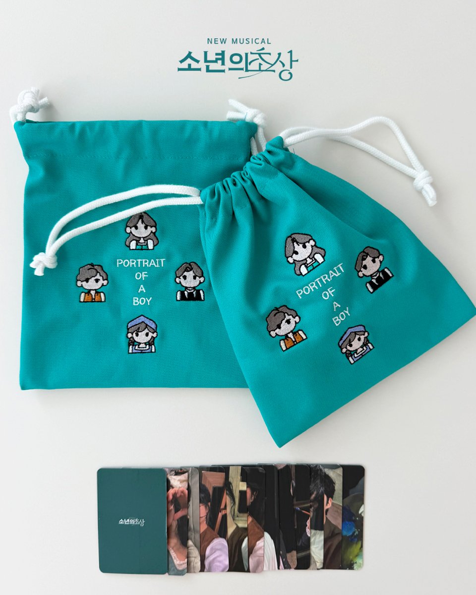rnbtheatre_kr's tweet photo. [뮤지컬 #소년의초상] 🎨💐

🎨 MD 안내
자수 파우치 + 셀카 포토카드 12종 SET

가격 : 12,000원

8/25(화) 공연부터 MD부스에서 구매 가능합니다.

✔️MD부스 운영시간
- 공연 시작 1시간 전 ~ 10분 전
- 공연 종료 후 20분까지

2026.07.28 - 10.18
대학로 TOM 2관 https://t.co/Wc69G1McuG