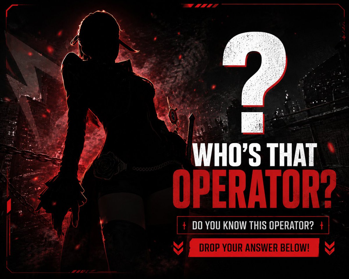 ItZTMGG's tweet photo. Think you know your CODM operators? 👀

Who’s hiding in the shadows?

Drop your answer below. 👇

We’ll reveal the answer soon. https://t.co/FeGw1S5utJ