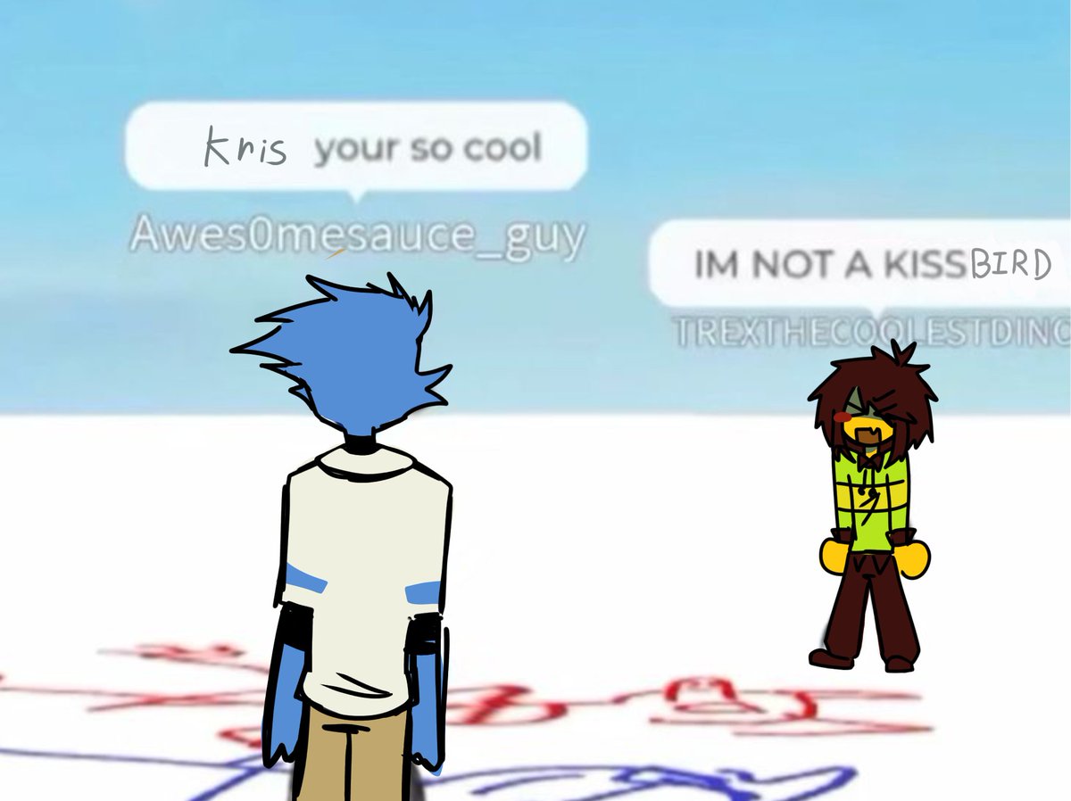 an4nan_'s tweet photo. Silly thing I made 
#kerdly #deltarune https://t.co/lo9hskMhcs