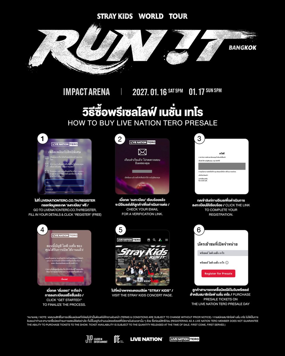 livenationth's tweet photo. (2/2)
#StrayKids #스트레이키즈
#RUN_IT_ASIA
#RUN_IT_BANGKOK
#YouMakeStrayKidsStay
#LiveNationTero https://t.co/sgTc3rSPX3