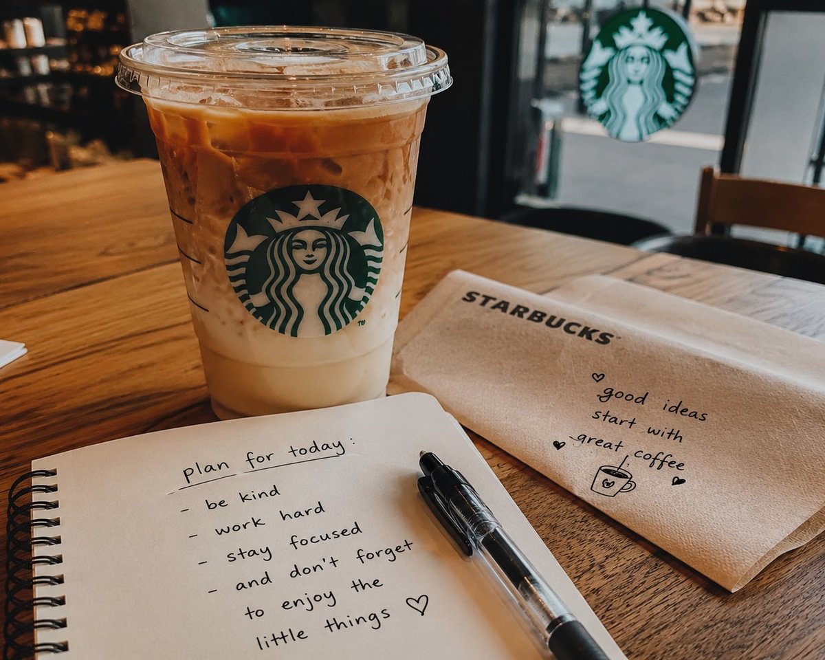 ClintonD008's tweet photo. Not every @Starbucks visit needs to be an occasion.

Sometimes it’s simply grabbing a favorite drink, taking a breath, and enjoying a few minutes away from the noise.

Those simple moments are honestly my favorite. ☕️ @Starbucks https://t.co/5PlguHplWy