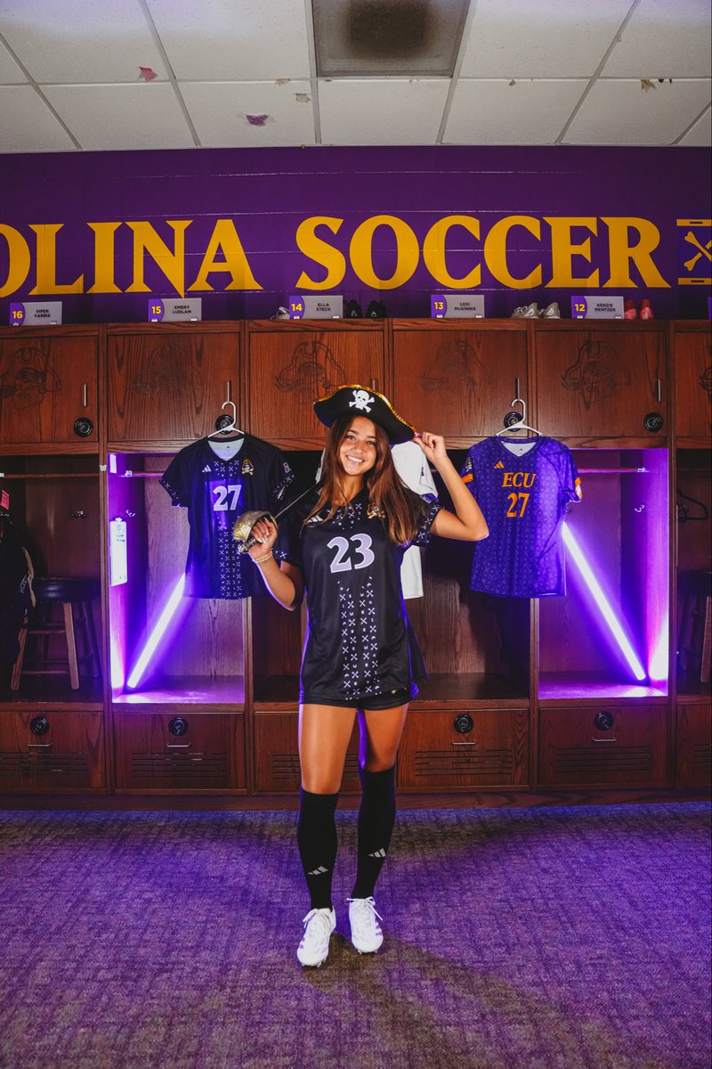 harlow_barnhart's tweet photo. I am beyond blessed and excited to announce my verbal commitment to continue my academic and athletic career at East Carolina University!

I would first like to thank my Dad, Mom, and brother for their constant sacrifices and unwavering support throughout this journey. Thank you for always believing in me, encouraging me, and helping me keep going no matter what. I wouldn’t have this opportunity without everything you have done for me.

I also want to give a special thank you to Coach Bobby, Coach Alex, and Coach Matt for always pushing me to be my best, keeping the standards high, and encouraging me through every tough time. Thank you for believing in me, challenging me, and helping me become a better player on and off the field.

I also want to thank Coach Andres and Coach Manya for constantly pushing me to become a better player every day. Thank you for consistently investing your time and effort into helping me improve and reach my goals. I couldn’t have asked for better trainers to guide me throughout my career.

To my teammates and friends, thank you for always being there for me through every high and low. Your constant encouragement, support, and love have helped so much. Thank you for always pushing me to be better, cheering me on, and being there whenever I needed you. I’m beyond grateful to have such an amazing group of people by my side.

Lastly, a huge thank you to Coach Emily, Coach Carter, Coach Jake, and Coach Sydney for believing in me and giving me this opportunity. I’m extremely grateful and excited for what’s next!

Go Pirates! 💛💜🏴‍☠️

@ECUSoc @vdasoccer @VDA2010GIRLS @bobbypup @ImCollegeSoccer @ImYouthSoccer @TopDrawerSoccer @PrepSoccer @RoyaltySPTM @ECNLgirls