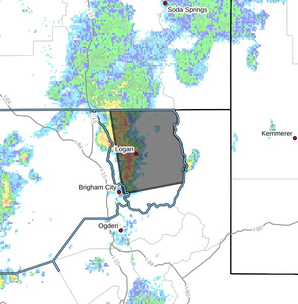 DanPopeWeather's tweet photo. New event. Severe Thunderstorm Warning from 8/23/2026 8:28 PM to 9:00 PM MDT for Box Elder County, UT, Cache ... https://t.co/7qLyZT1EdQ https://t.co/Y4YrIQBV6G
