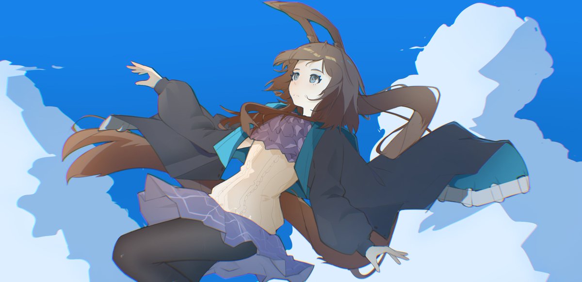Samuuu_1020's tweet photo. Amiya.
 #Arknights #art #イラスト https://t.co/R0lmTLXY3p
