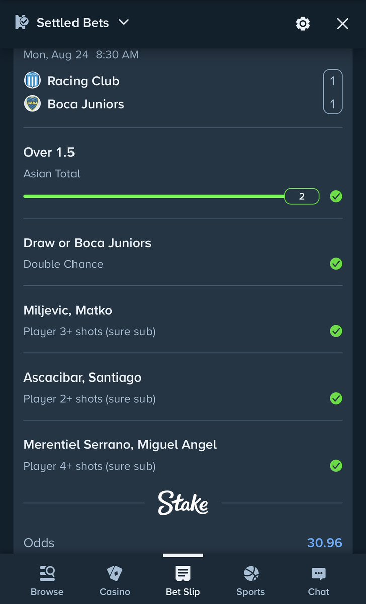 DipAped's tweet photo. So i pick this random bet on stake trending section and it actually hit . I love it !!!

Quick flip for 40x 
#Stake https://t.co/Uns2AbxVF6