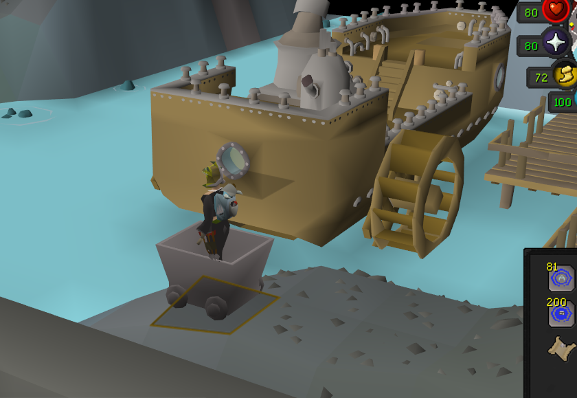 rison141's tweet photo. I am the minecart #osrs https://t.co/vlbSTGY0XA