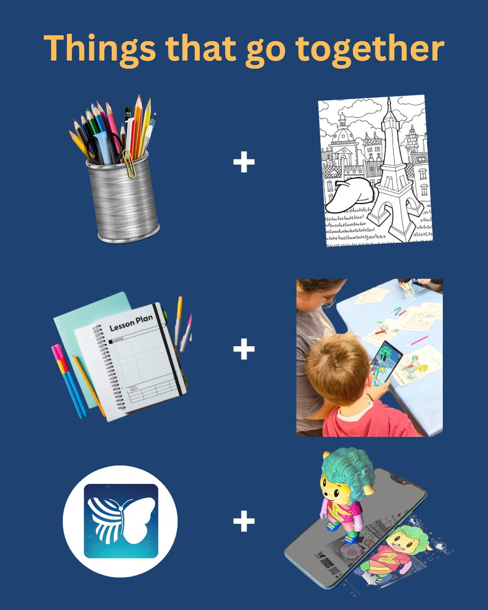 quivervision's tweet photo. Some things naturally belong together.☕✨
Print our AR activity sheets, have students color them in, and bring their creations to life in 3D with the app. Get your AR packs here 👉 https://t.co/2lnAFgLawU

#AugmentedReality #InteractiveLearning #STEAMeducation #ElementaryTeacher https://t.co/pev8f2zAWo
