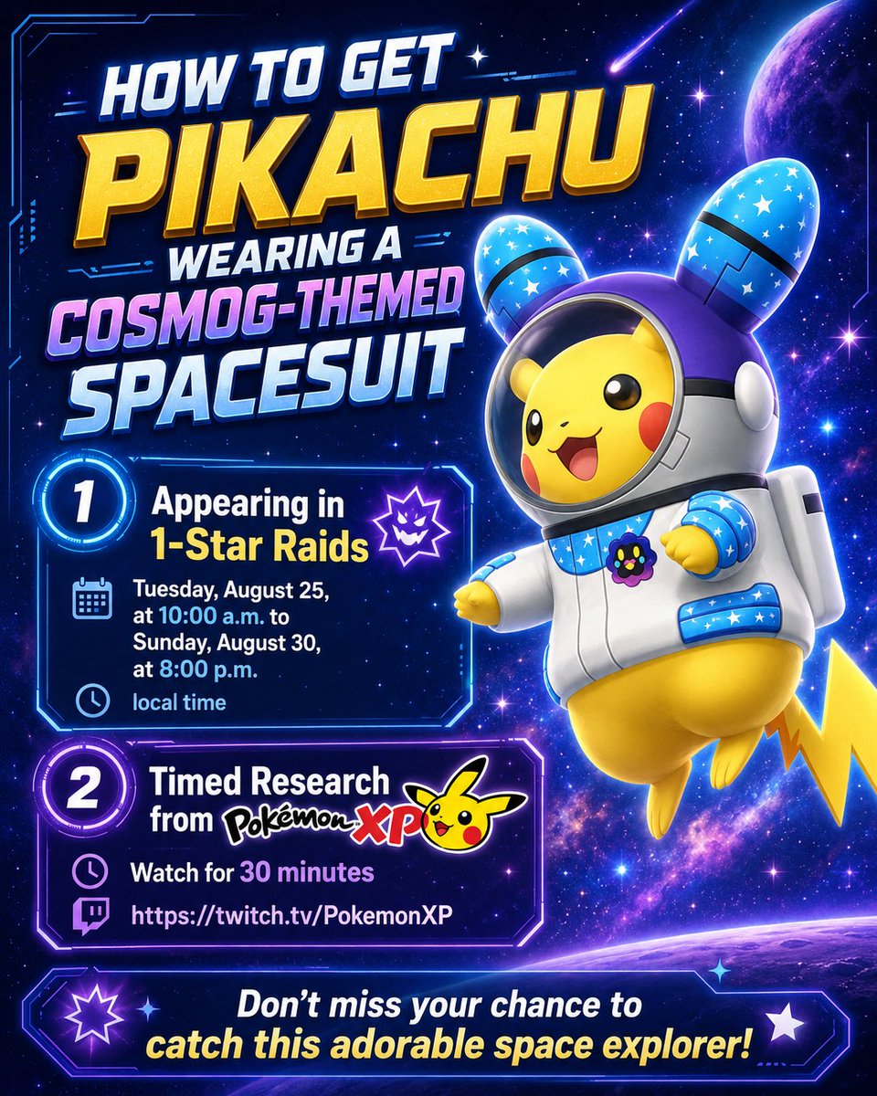 Pikachu WC 2026, Cosmog و Tinkaton - Image 2
