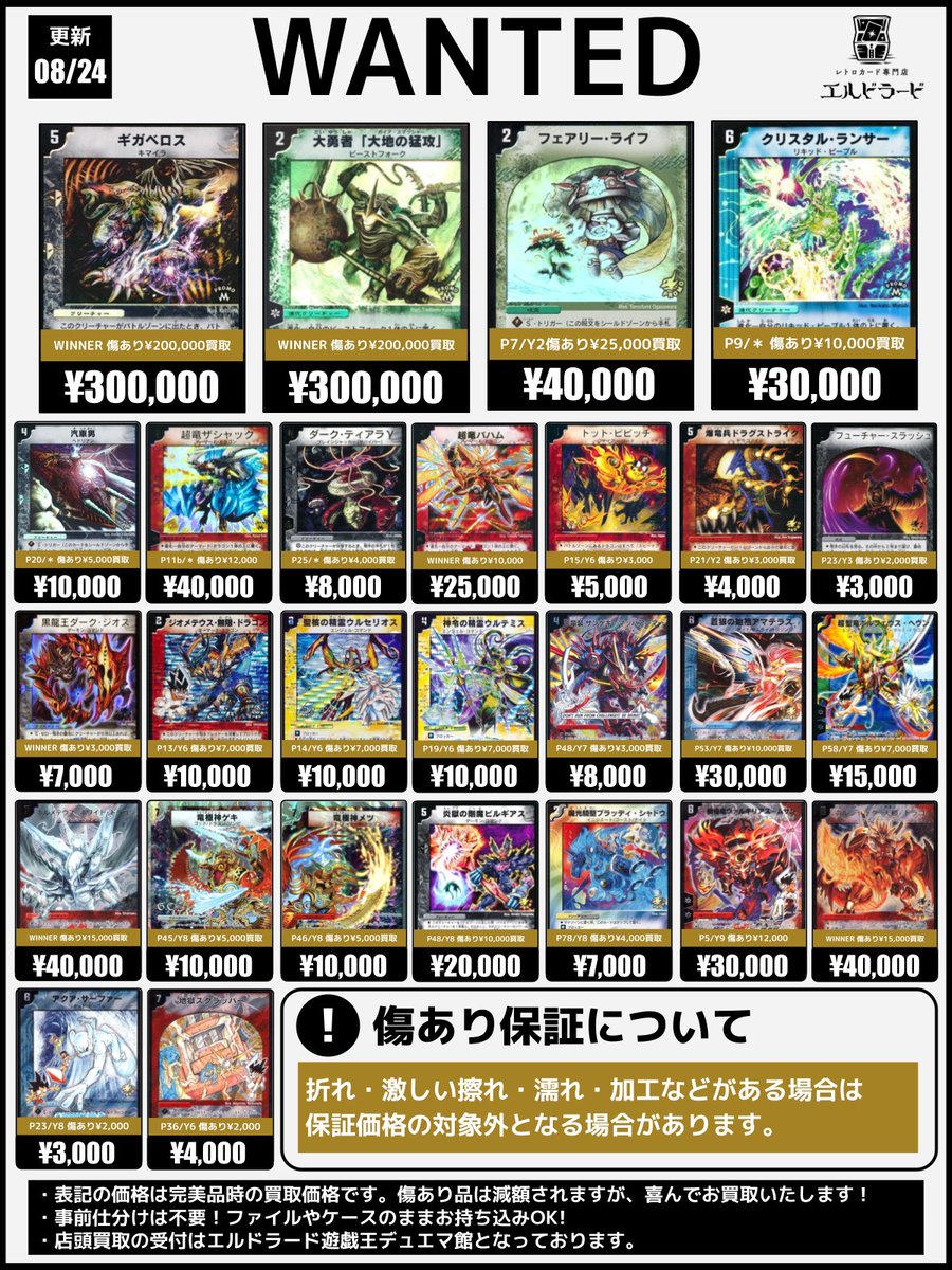 デュエマ　winnerプロモ　まとめ売り クラシック デュエマ winnerプロモ まとめ売り クラシック デュエマwinnerプロモ