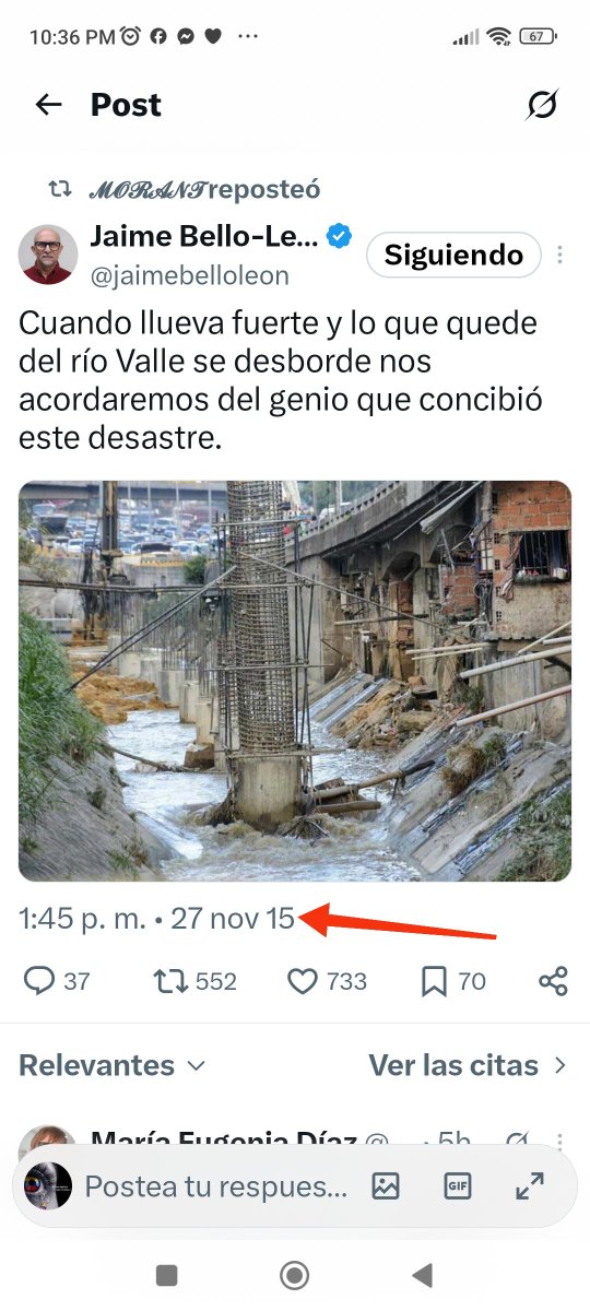 EdwardP21670670's tweet photo. @VivaLaUCV La cagada👇 post de 2015 https://t.co/OQlGPxQ7JE