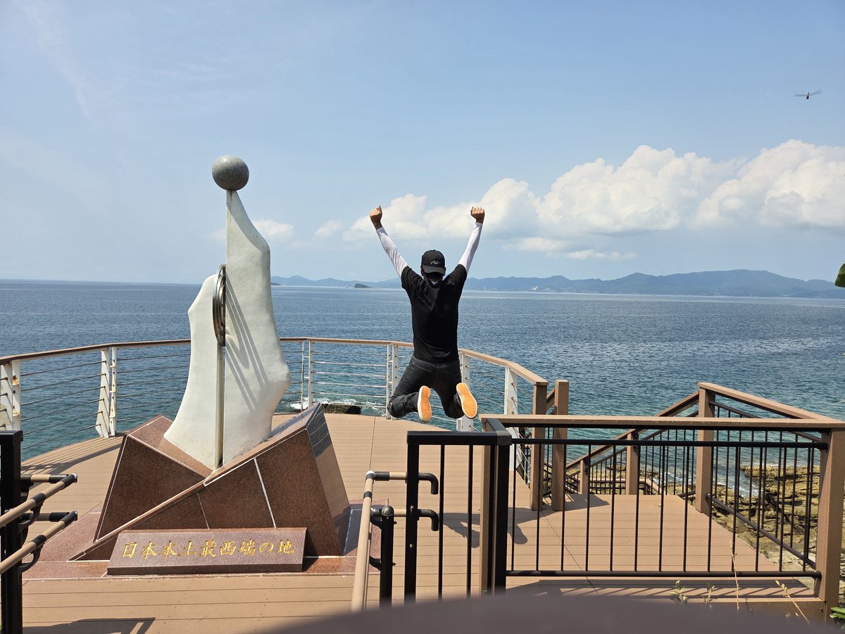 hiro__sr400's tweet photo. 日本本土最西端制覇！ヤッタゼ😃✌ https://t.co/TSeYB5PXpw