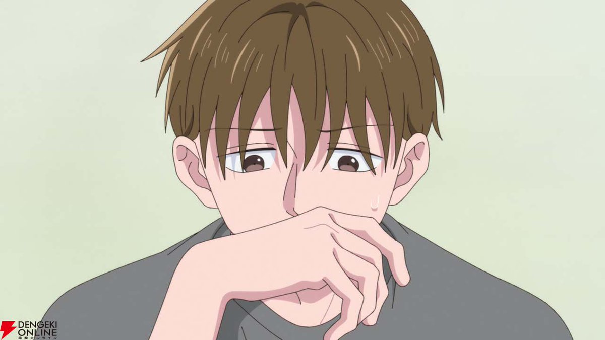 dengekionline's tweet photo. アニメ『正反対な君と僕』第21話“過去と今”のあらすじと先行カット、予告映像が公開
https://t.co/LawGzDxEmQ

平への想いを自覚した東は、浮き立つ気持ちを抑えながら日々を過ごす。一方、谷はどこか浮かない表情で―― https://t.co/t7DvIvu0Sk