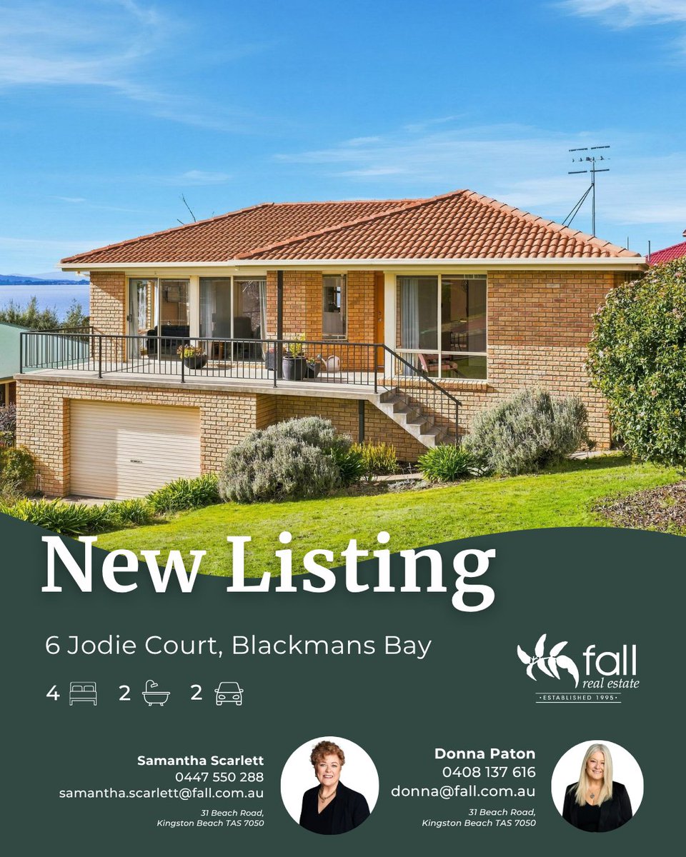 FallRealEstate's tweet photo. Your Dream Family Lifestyle Awaits in Blackmans Bay

🏠 For sale - 6 Jodie Court, Blackmans Bay

4 🛏️ | 2 🛀 | 2 🚗

To find out more about this property and view open home details, visit: https://t.co/WCC9PT1oBX https://t.co/MVTPqiCSGO