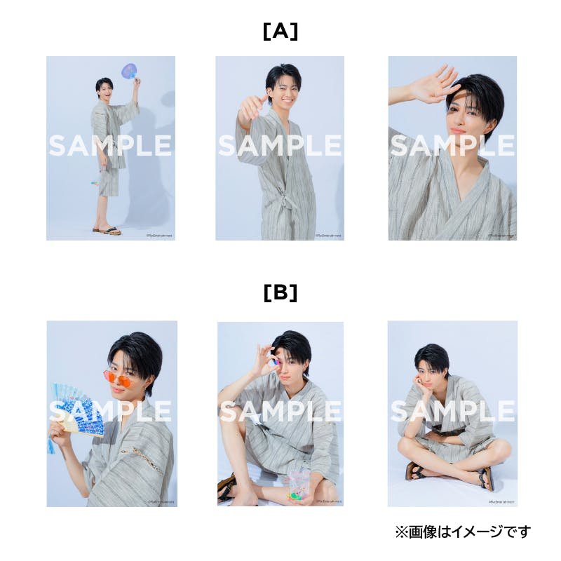 Flat_ent's tweet photo. 【#鈴木秀脩FC】

今月も #鈴木秀脩 オンラインショップに、甚平ブロマイドが2種類登場✨
今月しか買えない商品ですので、お見逃しなく👀

FC会員には特典も🈶️
※購入はどなたでも可能です

🛒https://t.co/RBPfqPn05Q
【販売期間】
～8月31日(月)23:59

🏠https://t.co/A5JaCbzaAt

#鈴木秀脩情報 https://t.co/lAijJgz4D2