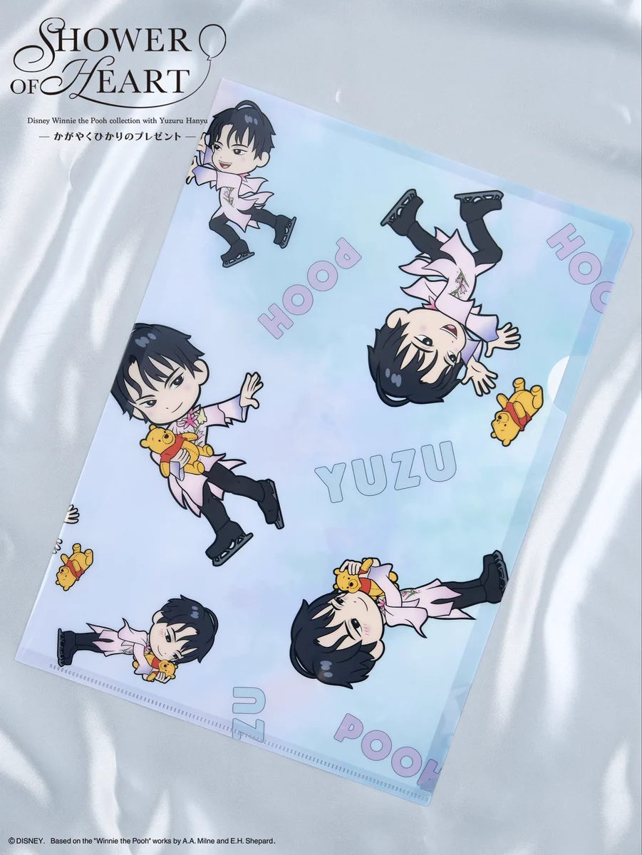 限定品。羽生結弦×ガーナ コラボクリアファイル 限定品。羽生結弦