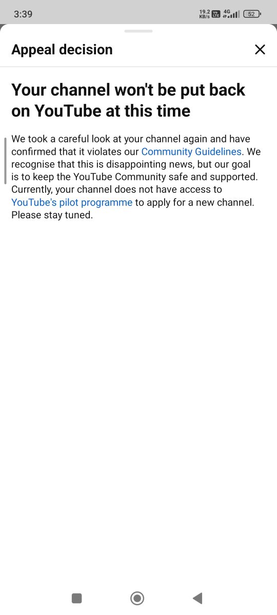 SIVARAJC99's tweet photo. Hi @TeamYouTube, my channel (SIVARAJ YOUTUBER) was terminated due to Circumvention Policy by mistake. My appeal was rejected. I create 100% original content following all guidelines. Kindly arrange a manual human review.
​Channel URL: https://t.co/jNXbs40qqO https://t.co/DRb7XhDmQP