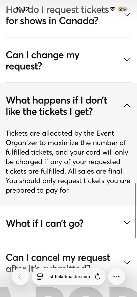 evermorejackson's tweet photo. @lightsupkk @vicsoinluv i know that there are 2 different options waitlist and requesting i’ve seen that when you are waitlisted you are given 60 minutes but for ariana i saw multiple say that they missed out on tickets because card was declined or they put in the wrong card and tm says something diff https://t.co/uI5DUsE7N8