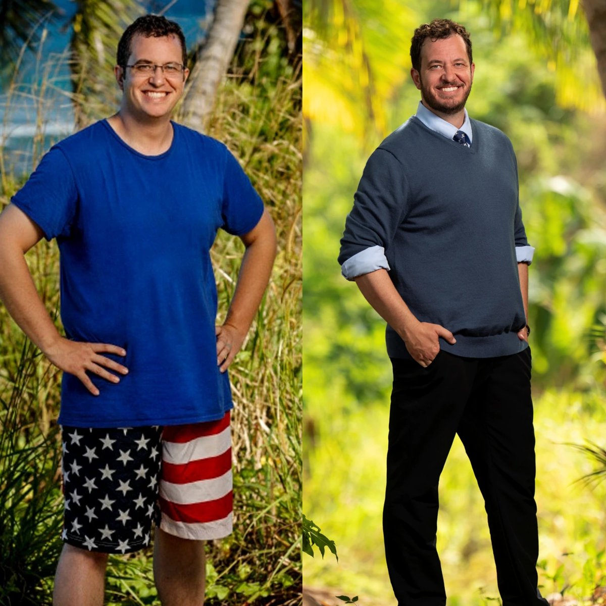 BroccoliVivor's tweet photo. @chainesunne @chotkispongebob It's not candid pic it's photoshoot 😭😭😭😭😭
Here's him in Survivor 50 for comparison then , same conditions -photoshoot before season https://t.co/RJJmlN5zqb