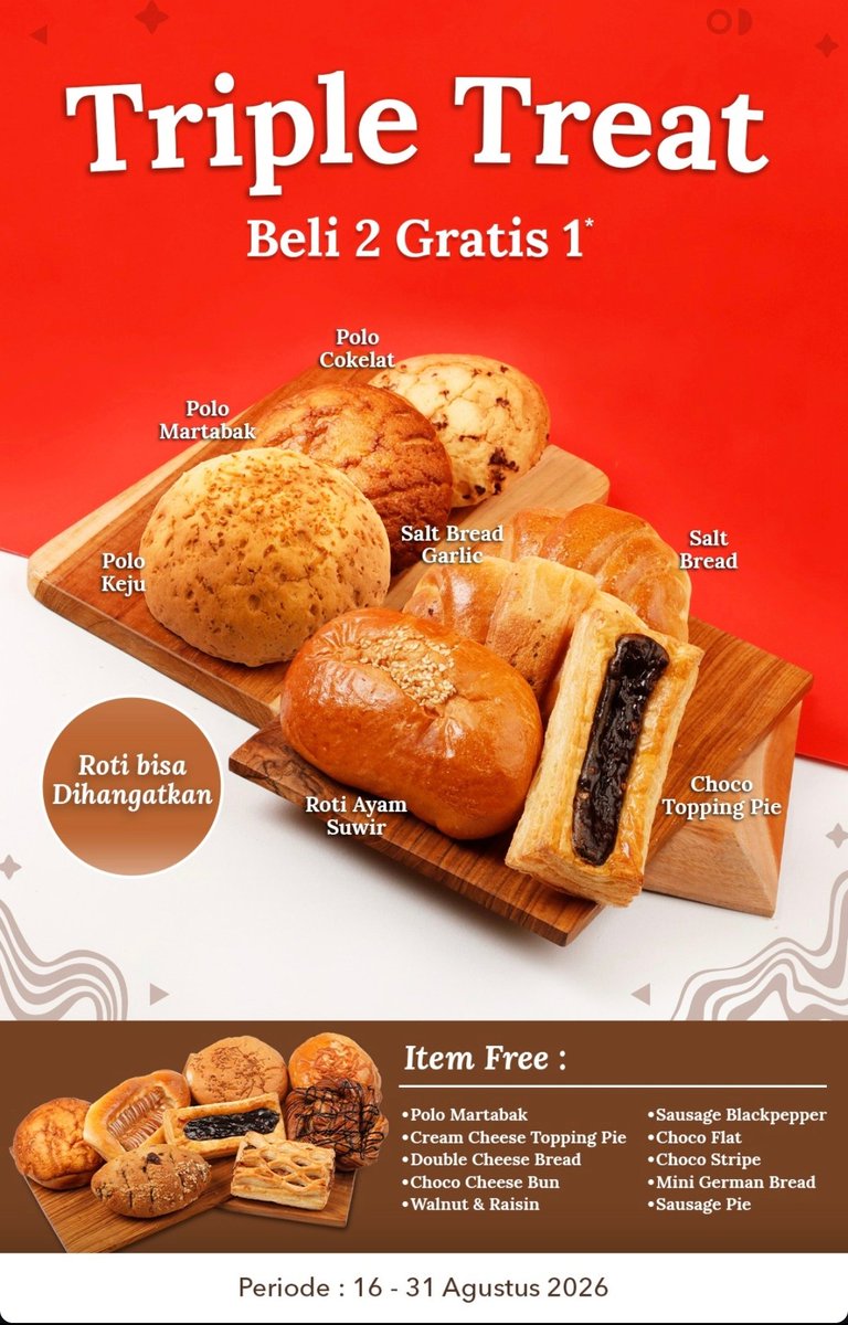 xkode06's tweet photo. Tips Hemat Jajan Point Coffe 
(Promo berlaku sampai 30 Agustus)

⚠️Wajib nukerin sebelum jam 8 pagi, karena SVIP nya gaib

📌Tips 1 (non Ikupon 20%)
> Beli Paket Bundling Coffe PSL + SayBread pake SVIP Jadi cuman bayar Rp5000
> Combo Tumbler jadi bayar 2.500 aja!!

📌Tips 2 (paling Worth)
> Dapat 3 Roti Saybread + Coffe PSL
> Bilang ke kasir Beli Saybread Buy2Get1 + Jajan Coffe PSL (1 Struk)
> Combo ShopeeVIP Rp1 + iKupon (10rb atau 20%) + Tumbler Rp2.500
> Harga Akhir bisa antara Rp5.000-12.000 (tergantung comboan yang dipake)

📌Tips 3 (ShopeeVIP only)
> Beli PSL/Matcha Latte bakal dapat Free monde Short Bread, Bayar cuman Rp1 (Khusus PSL)

*Untuk SayBread hanya menu tertentu saja yang bisa Promo Buy1Get1