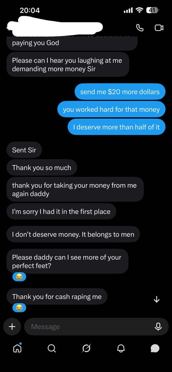 MasterSSBFindom's tweet photo. This “feminist” is so well trained 😂 you feminists are such losers it’s embarrassing #paypig #nsfwtwt #tribute #degrading #sub #loser #humanatm #beta #atm https://t.co/K4LG4N7VMO