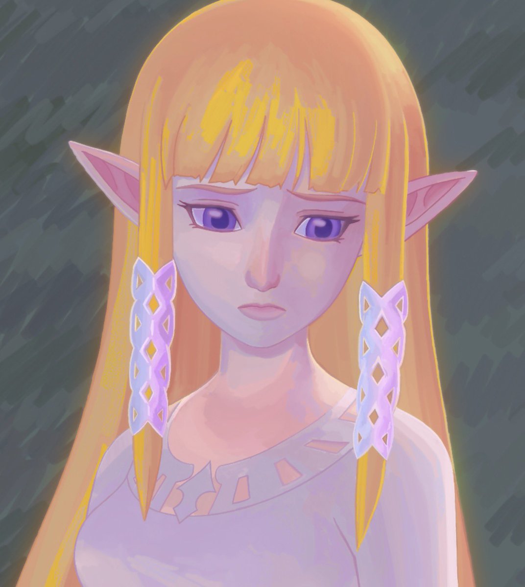 sunsshine_art's tweet photo. 2023 vs 2026 I like to think my digital painting skills have improved https://t.co/o59kGpP0AW