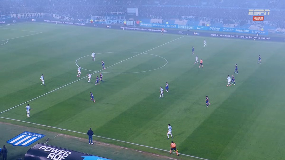 la12tuittera's tweet photo. ⁉️¿Había OFFSIDE de CANNAVO (mismo al que #Costa pisa luego para el penal) en el arranque de la jugada?

❌La TV NUNCA mostró el trazado de líneas de @LigaAFA.

❓¿Qué piensan? https://t.co/WayDJVxrW3