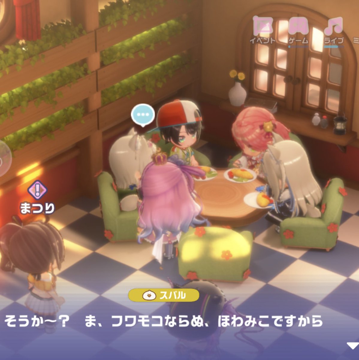 KDY_kota's tweet photo. たらふくジャーニーに、フワモコとすばみこが居て会話が発生してたから聞いてみたら、、、。

ほわわとみここなら言う事を完璧にシンクロさせる日も近い！

#ホロドリ #ホロライブ #たらふくジャーニー #フワモコ #フワワ #モココ #ほわみこ #スバル #みこち #ほわわ #みここ https://t.co/kl671GwOxs