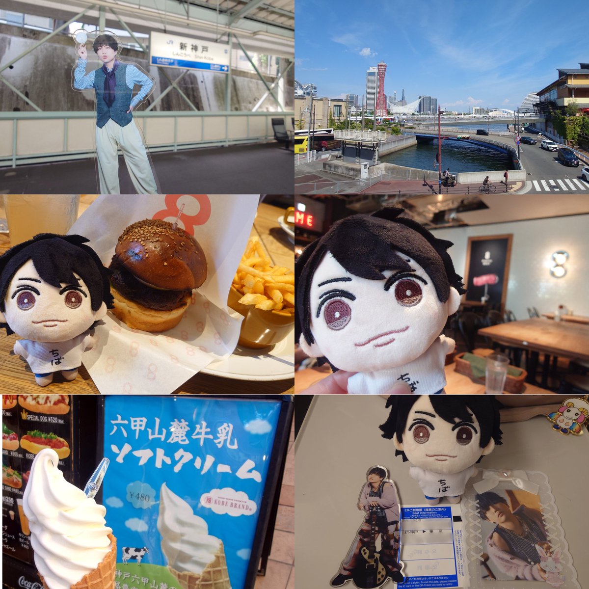 elily45txn's tweet photo. 神戸の思い出🎼🏠️
神戸牛ハンバーグも美味しかったし、暑い中の六甲山麓牛乳ソフトうまうまで土地グルメ味わえて良かった！
お店の店名も電球を使った内装も関連を感じて素敵なセレクトだった💡 https://t.co/jXby7zEtD0