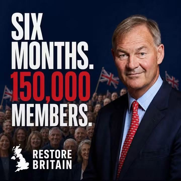 Robbie_Reasons's tweet photo. Restore Britain is inevitable.