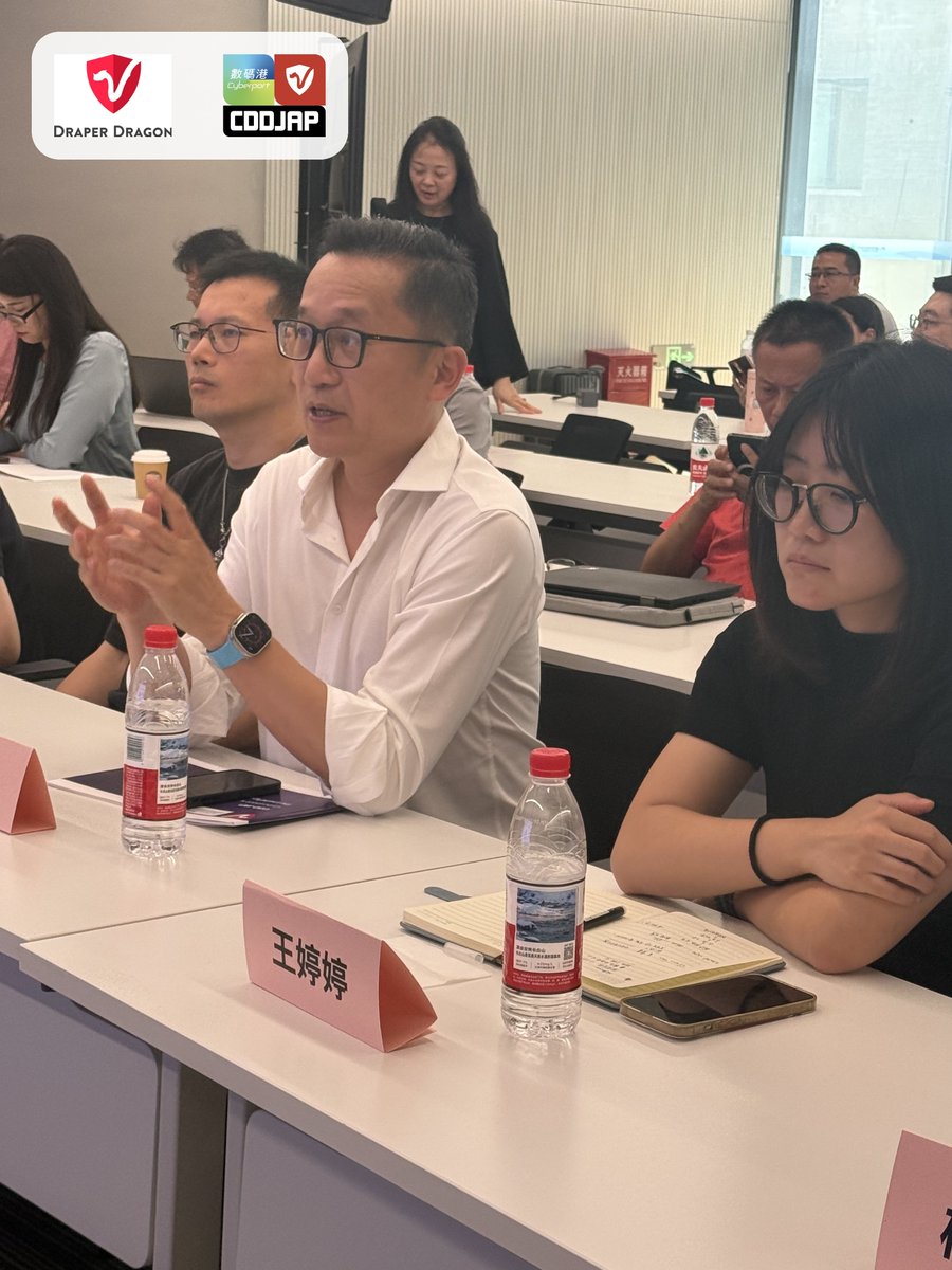 CDDJAP's tweet photo. ✨ What an afternoon in Beijing!

Last Friday, CDDJAP brought together founders, investors, and ecosystem builders for an afternoon of honest conversations around Web3, AI, investment, and the realities of #building.

What stood out to us wasn’t just the quality of the projects, but the energy behind them. There’s something very distinctive about Beijing’s startup scene — ambitious, fast-moving, and remarkably focused on building rather than talking about building.

The startup pitches gave us a glimpse of the next wave of talent, while the conversations throughout the afternoon reminded us 'why getting the right people in the same room still matters'. 🙌

Thank you to everyone who showed up, shared openly, and brought the energy! We left Beijing with new ideas, new connections, and, even more reasons to keep building.

See you again soon, Beijing. 🚀
#CDDJAP #Beijing #DraperDragon #StartupAccelerator #Web3 #AI #Innovation #VentureCapital #Entrepreneurship #building