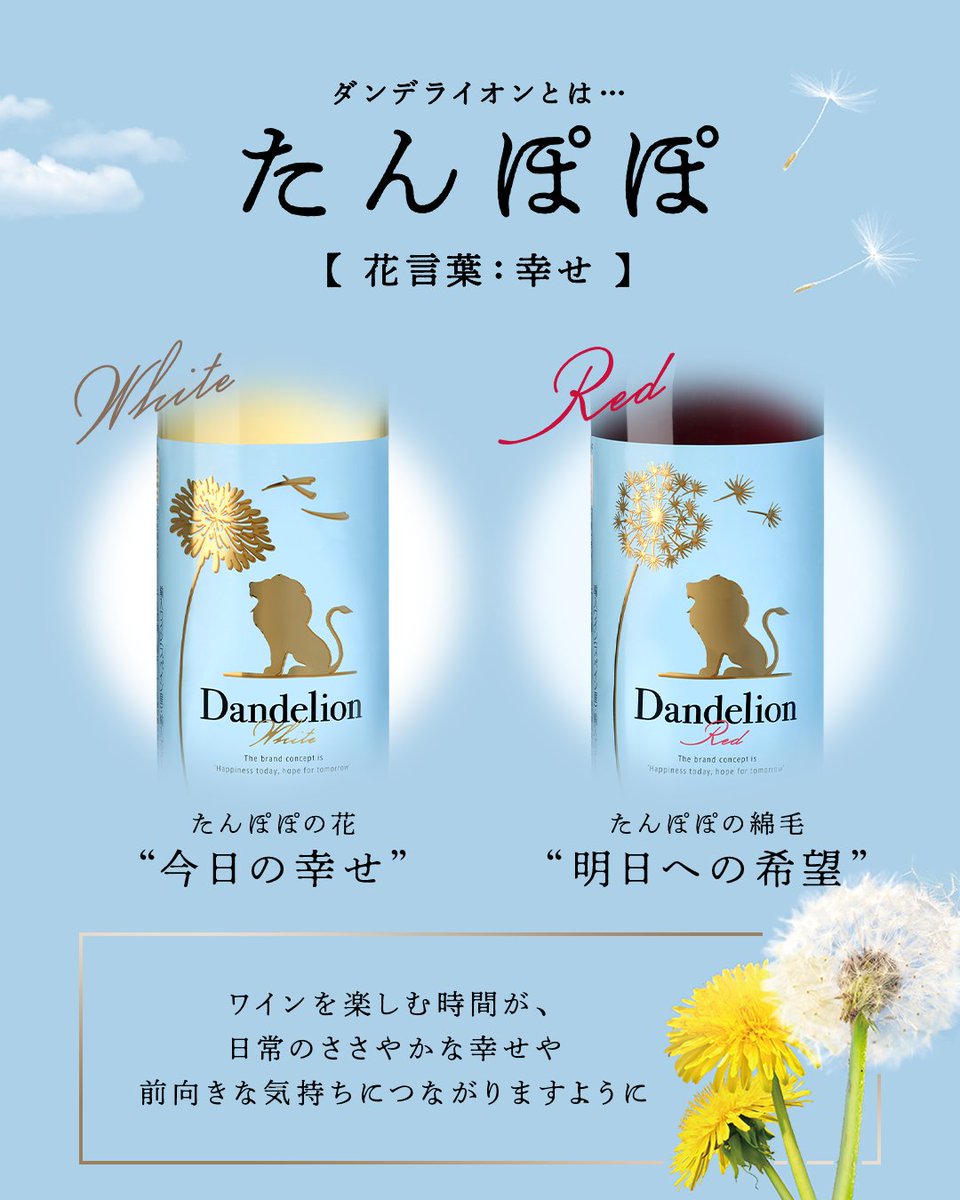 ダンデ ライオン 花 言葉