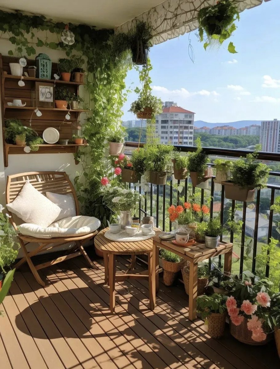 GabCN01's tweet photo. Just swapped my overworked desk for a sunlit balcony workspace—small shift, big energy boost to tackle today’s tasks with a smile ， https://t.co/kvKfgBw09U