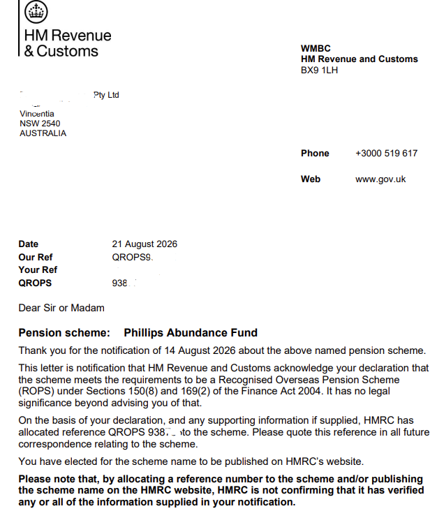 iCareSuper's tweet photo. Another QROPS approved! 🇬🇧✅
HMRC’s current turnaround time is around 4–6 weeks, but thanks to the quality of our application and careful handling, this one was approved in just ONE DAY! 🎉
Quality and attention to detail make a difference.
#QROPS #HMRC #UKPensions https://t.co/dXOb4G4QI4
