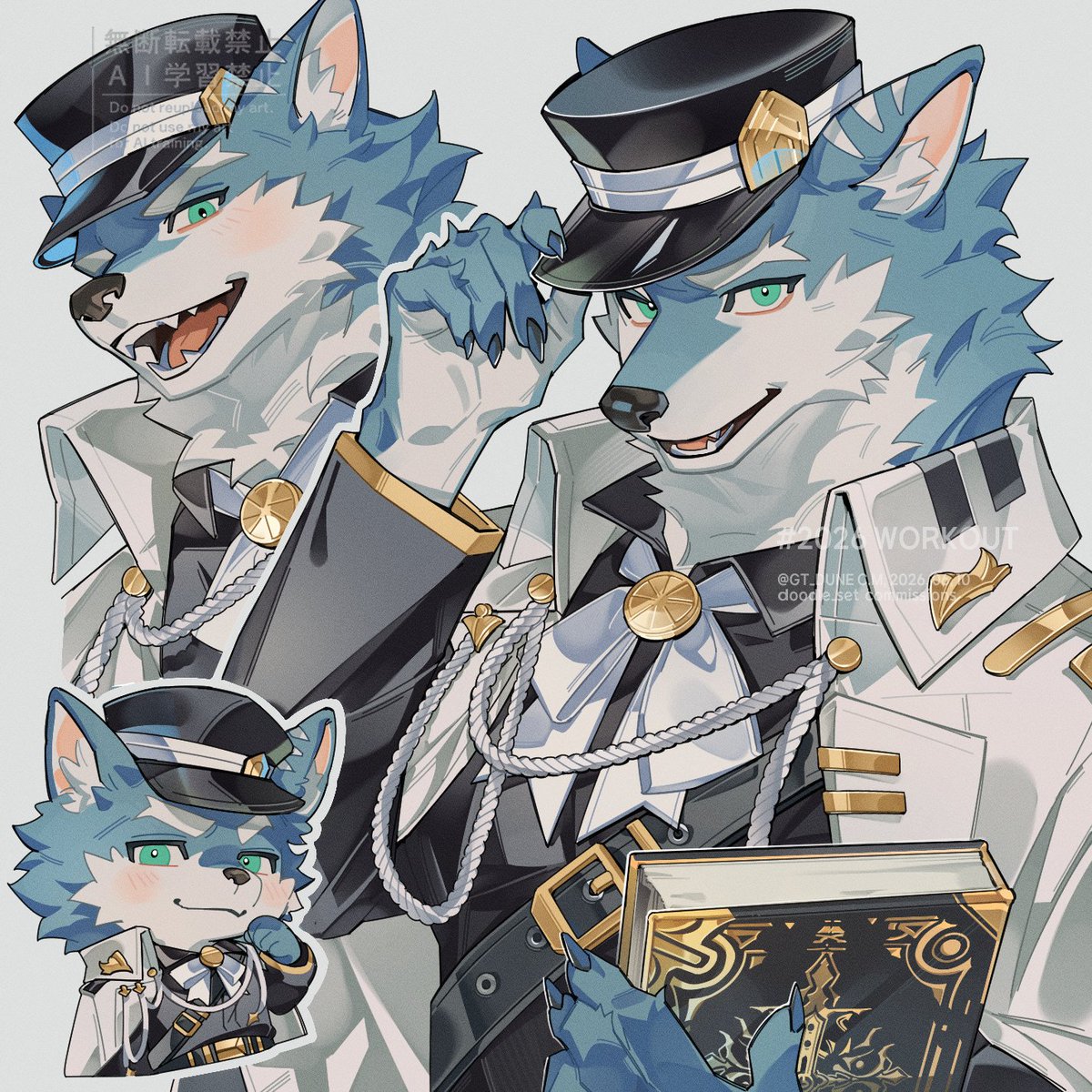 Miedesu_32's tweet photo. 🎨:@_K0CH1
Thank you!!!🐺❤️❤️ https://t.co/SBiJkTwq3U