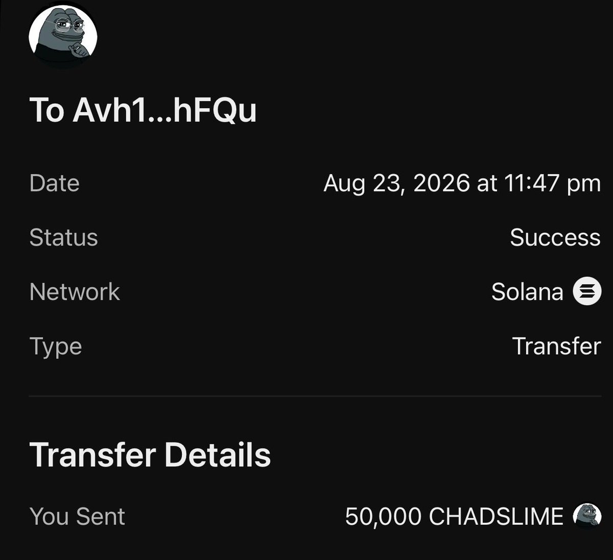 HeyMamaYenn's tweet photo. Congrats to the winner 🧩 @kingsrexxa 

50,000 solana:5s1un7U8Hm4VZAZwHU6KjtMEqyoMchRmK45XBwJGpump sent.

You won the slime…
 but maybe the real prize was the friend you tagged. 👀

@ChadSlimeBased happy to pass on some of my slime 💕 https://t.co/xavi5wfjbs
