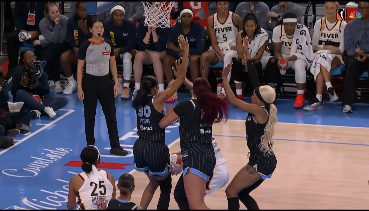 letstalkksports's tweet photo. DON’T TALK TO ME ABOUT ANOTHER POINT GUARD UNTIL THEY’RE GUARDED LIKE THIS. 😭

Somewhere underneath that ENTIRE SKYLINE is Caitlin Clark. THREE defenders collapsing on ONE player just to get the ball out of her hands.

That’s not normal defense. That’s FEAR. That’s GRAVITY.

You can push Paige Bueckers, Olivia Miles, whoever you want—the defense tells you who keeps them awake at night.

Caitlin Clark doesn’t need the media to tell you she’s HER. THE OTHER TEAM IS TELLING YOU EVERY POSSESSION. 🔥