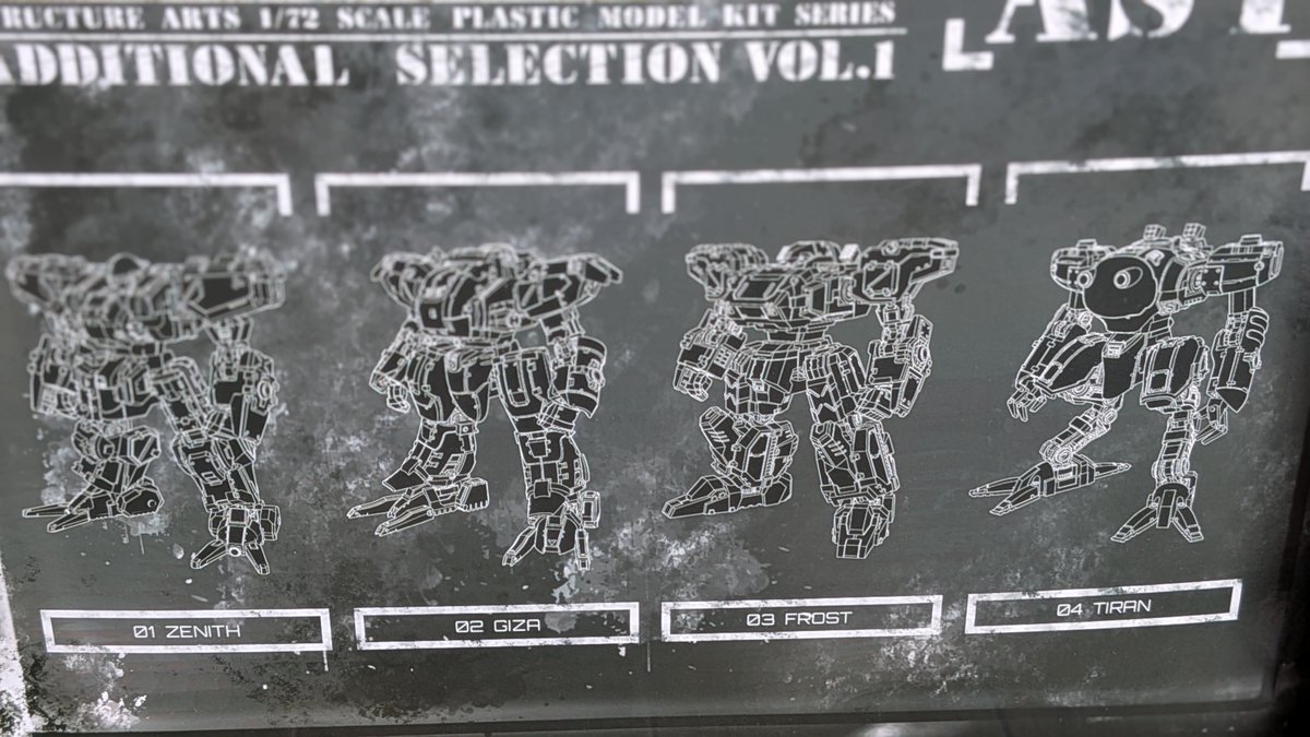 DmodelSf31288's tweet photo. フロントミッションス トラクチャーアーツ。とりあえず、これだけ集まれば良しです。ナニから作るか。
#フロントミッション #ストラクチャーアーツ https://t.co/uyQd89hvsM