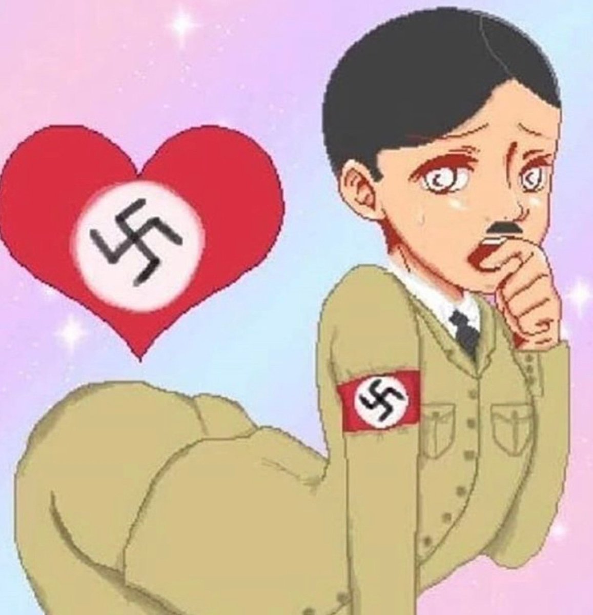 _deathwhisperr's tweet photo. This is how i see hitler. https://t.co/LNqZ4QN94d