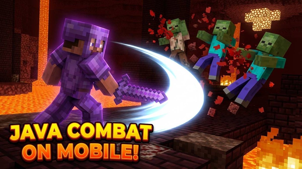 RacingRaftaar's tweet photo. JAVA COMBAT ADDON FOR BEDROCK EDITION 
https://t.co/bvHlBJ1s11
#MinecraftBedrock #SkyGridChallenge #MCPE https://t.co/EUXGVJpuAV