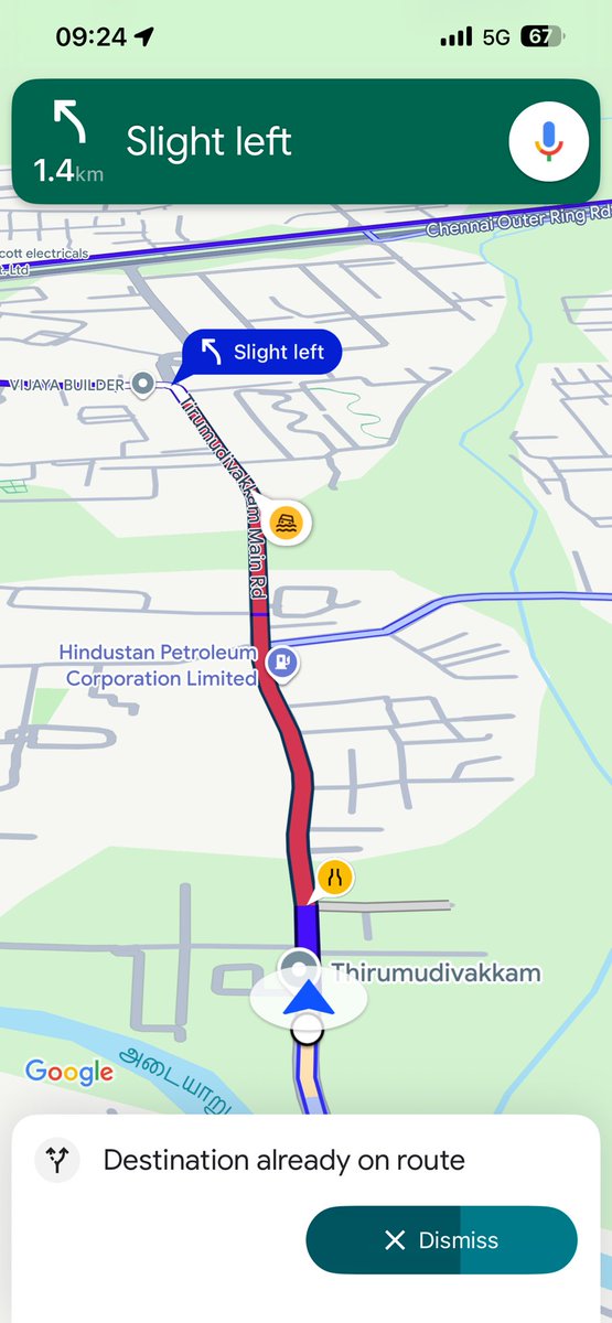 sriram1963's tweet photo. Tiruneermalai Thirumudivakkam Road is horrible with Pot holes 
Traffic is terribly slow 
@Tambaram_Corp 
Please do something 🙏🙏 https://t.co/Hgi3eTbr9w